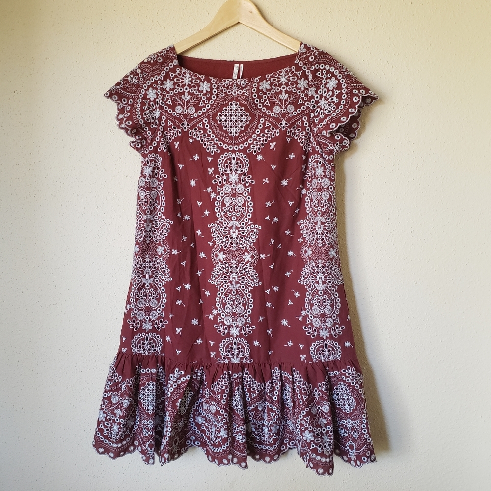 Anthropologie Feather Bone Ynez Tunic Dress - Picture 4 of 8